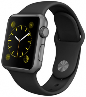 Apple Watch Sport 38mm Sport Band Black Apple Watch Sport 38mm Sport Band Black